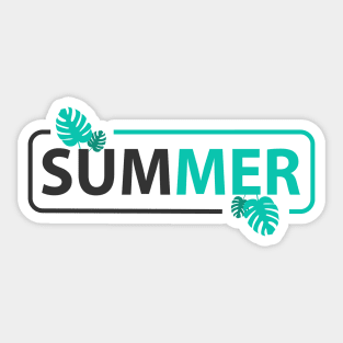 Summer Day Sticker